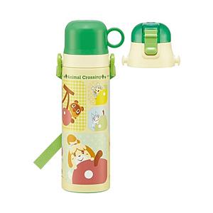 スケーター 超軽量2WAYステンレスボトル どうぶつの森21 [580ml ワンタッチ]   SKDC6 【864】 | スケーター
