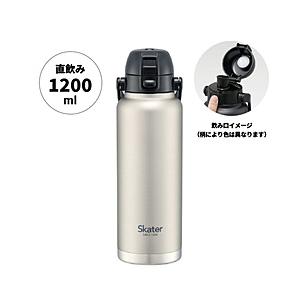 スケーター スケーター　ハンドル付ダイレクトボトル　シルバー　STD12H | スケーター