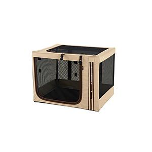 リッチェル たためる3WAYペットケージ 760 ブラウン | リッチェル
