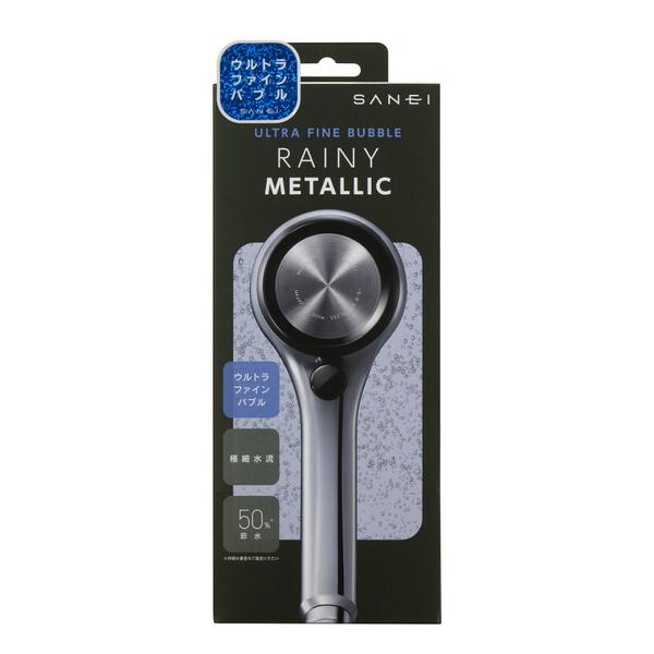 三栄水栓 ウルトラファインバブルシャワーヘッド（レイニーメタリック）   NS3136-81XA-CDP ［マイクロバブル機能］ |  | 01