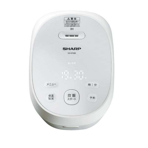 SHARP(シャープ) 炊飯器 PLAINLY ホワイト系 KS-HF05B-W ［3合 /IH］ | SHARP | 03