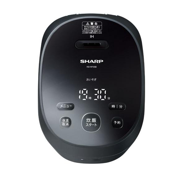 SHARP 炊飯器 KS-HF05B ブラック#おしゃれ KS-HF05B | 炊飯器：シャープ