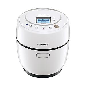 SHARP(シャープ) KN-HW10GW 水なし自動調理鍋 HEALSIO（ヘルシオ）ホットクック ホワイト系 | SHARP