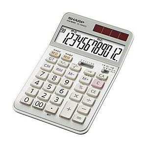 SHARP(シャープ) EL-N942C-X 実務電卓（ナイスサイズタイプ・12桁） | SHARP