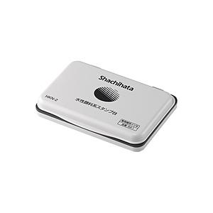 シヤチハタ 水性顔料系スタンプ台 中形 黒   HKN-2-K | シヤチハタ