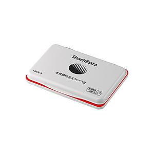 シヤチハタ 水性顔料系スタンプ台 大形 赤   HKN-3-R | シヤチハタ