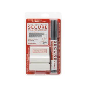 シヤチハタ XHS-1342MS　セキュア　スタンパー1342+マーカー（黒） | シヤチハタ