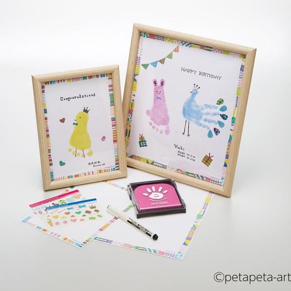 シヤチハタ FirstArt 色紙 ウサギとクジャク HPSK-SB/H-1 HPSK-SB/H-1 | シヤチハタ | 03