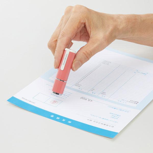 シヤチハタ ネーム9 　メールオーダー式 創業95周年記念カラー Xstamper 浅葱鼠 XL-9/CV4MO 【864】 | シヤチハタ | 03