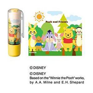 シヤチハタ ネーム9着せ替えパーツ「プーさん１」クリップホルダー＆キャップ　XL-9PKHC/H-DP1 | シヤチハタ