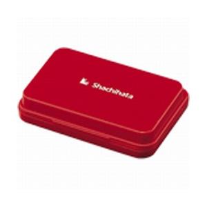 シヤチハタ [スタンプ台] シヤチハタスタンプ台 (小形/赤）　HGN-1-R | シヤチハタ