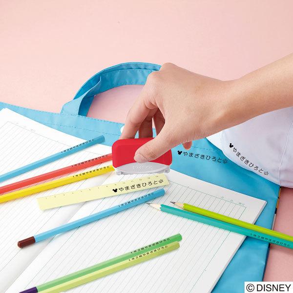 シヤチハタ おなまえスタンプ 大・小文字セット ミッキー   GA-CADM | シヤチハタ | 03