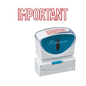 シヤチハタ ビジネスキャップレスB型　赤　IMPORTANT   X2-B-10072 | シヤチハタ