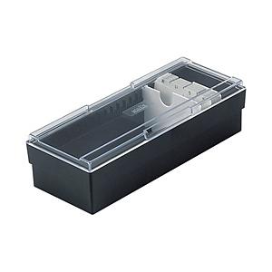 セキセイ CB-700 ネームカードボックス　ブラック | セキセイ