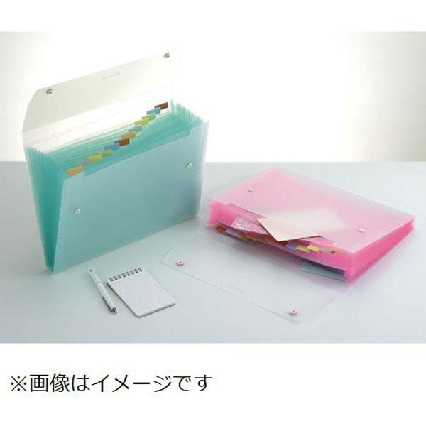 セキセイ ドキュメントファイル A4 13ポケット ピンク SSS-1212