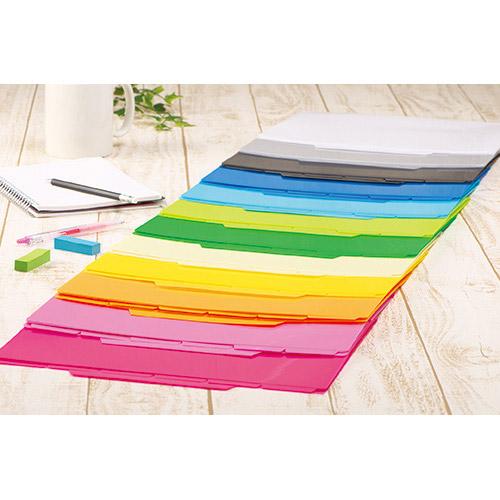 セキセイ ACT-906 アクティフ　6インデックスフォルダー　A4　イエロー | セキセイ | 03