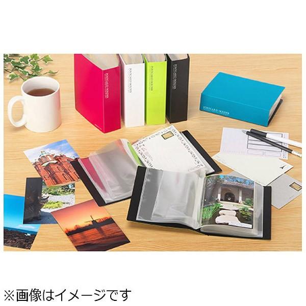 セキセイ ポストカードホルダー＜高透明＞ ハガキサイズ120枚（ライトグリーン）　KP-60P | セキセイ | 01