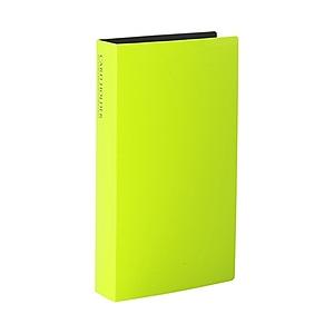 セキセイ カードホルダー＜高透明＞ 名刺サイズ240枚（ライトグリーン）　KP-240C | セキセイ