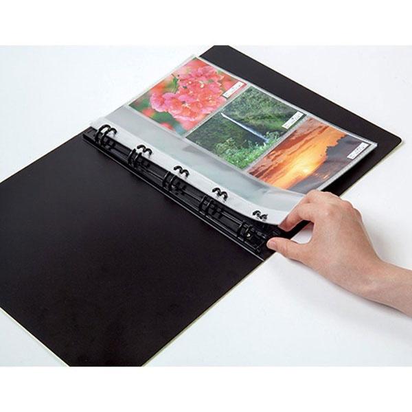 セキセイ フォトバインダー ＜高透明＞ Lサイズ120枚（ホワイト）KP-2120 | セキセイ | 04