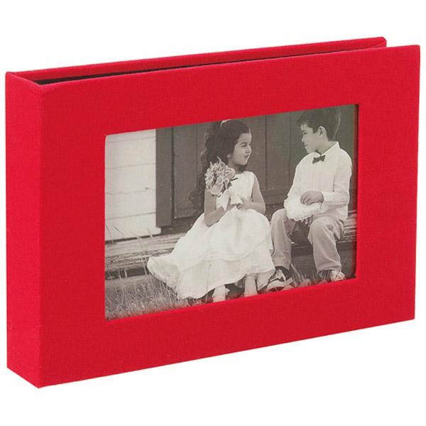 セキセイ HARPER HOUSE フレームアルバムLサイズ40枚収容（レッド） | セキセイ | 01