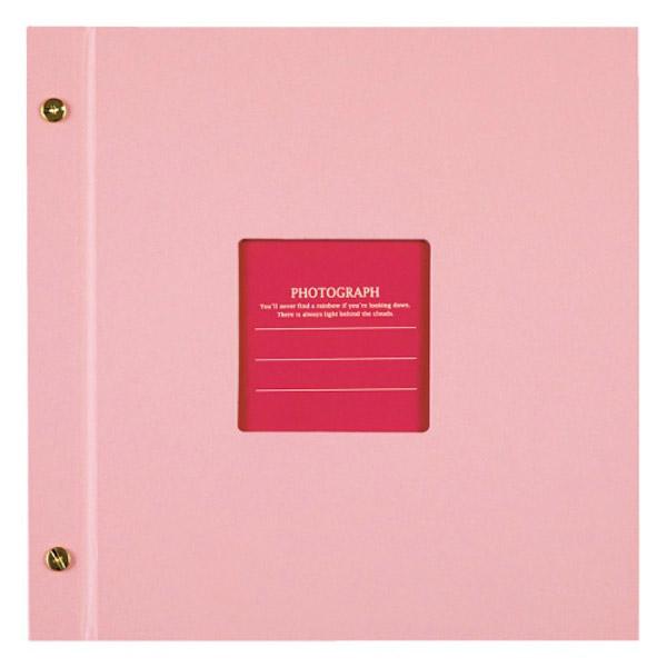 セキセイ ハーパーハウス ましかくアルバム〈フレーム〉（ピンク）XP-8910 | セキセイ | 01