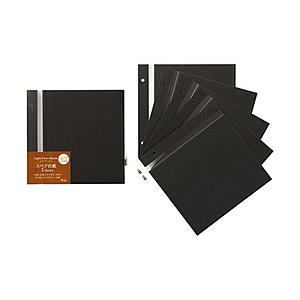 セキセイ スペア台紙ライトフリーS アルバムカフェ　1束5枚入り  ブラック XP-45F-60 | セキセイ