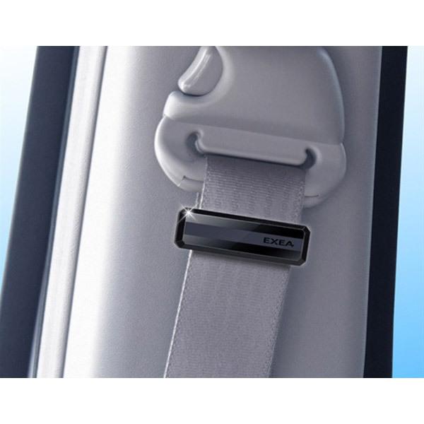 星光産業 車内用品　EXEA(エクセア)　シートベルトストッパー　車用　スリムストッパー　カラー：ブラック　カバー幅20mmのスリムサイズ | 星光産業 | 03