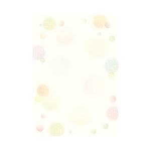 ササガワ 和ごころ 水玉 （A4サイズ・10枚）　4-1027 | 