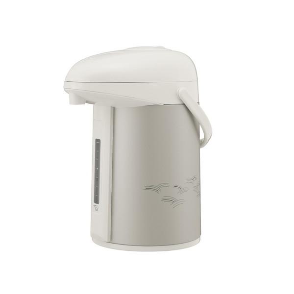 ZOJIRUSHI(象印マホービン) ガラスマホービン 押すだけポット マットシルバー AB-RY22 | 象印