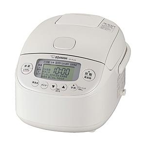 ZOJIRUSHI(象印マホービン) 圧力IH炊飯ジャー 極め炊き ホワイト NP-RU05 ［3合 /圧力IH］ | 象印