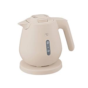 ZOJIRUSHI(象印マホービン) 電気ケトル  ライトベージュ CK-DC08 ［0.8L］ | 象印