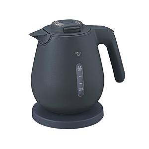 ZOJIRUSHI(象印マホービン) 電気ケトル  ソフトブラック CK-DC10 ［1.0L］ | 象印