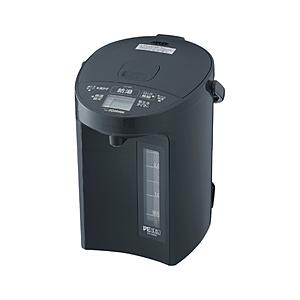 ZOJIRUSHI(象印マホービン) VE電気まほうびん 優湯生 ソフトブラック CV-GD30 ［3.0L /蒸気セーブ機能つき］ | 象印