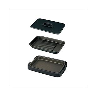 ZOJIRUSHI(象印マホービン) ホットプレート やきやき ブラック EA-KG20 ［プレート2枚］ | 象印