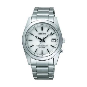 シチズン ［ソーラー電波時計］レグノ（REGUNO） 「ソーラーテック電波時計」 RS25-0484H  ホワイト | CITIZEN