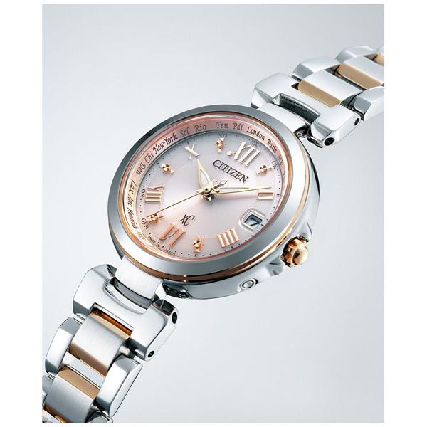 シチズン EC1034-59W ［ソーラー電波時計］XC（クロスシー） 「エコ・ドライブ電波時計 HAPPY FLIGHTシリーズ」 | CITIZEN | 01