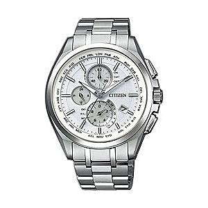 シチズン AT8040-57A ［ソーラー電波時計］アテッサ 「エコ・ドライブ電波時計 ダイレクトフライト 針表示式 薄型」 | CITIZEN