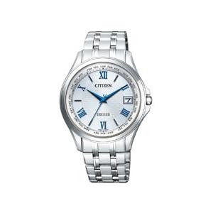 シチズン ［ソーラー電波時計］エクシード（EXCEED） 「エコ・ドライブ電波時計 ダイレクトフライト針表示式 ペア」 CB1080-52B | CITIZEN