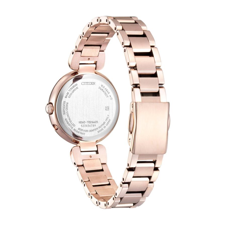 シチズン xC（クロスシー） エコ・ドライブ電波時計 ［ソーラー電波時計］ mizu collection  Titania Happy Flight  文字盤：ホワイト | CITIZEN | 02