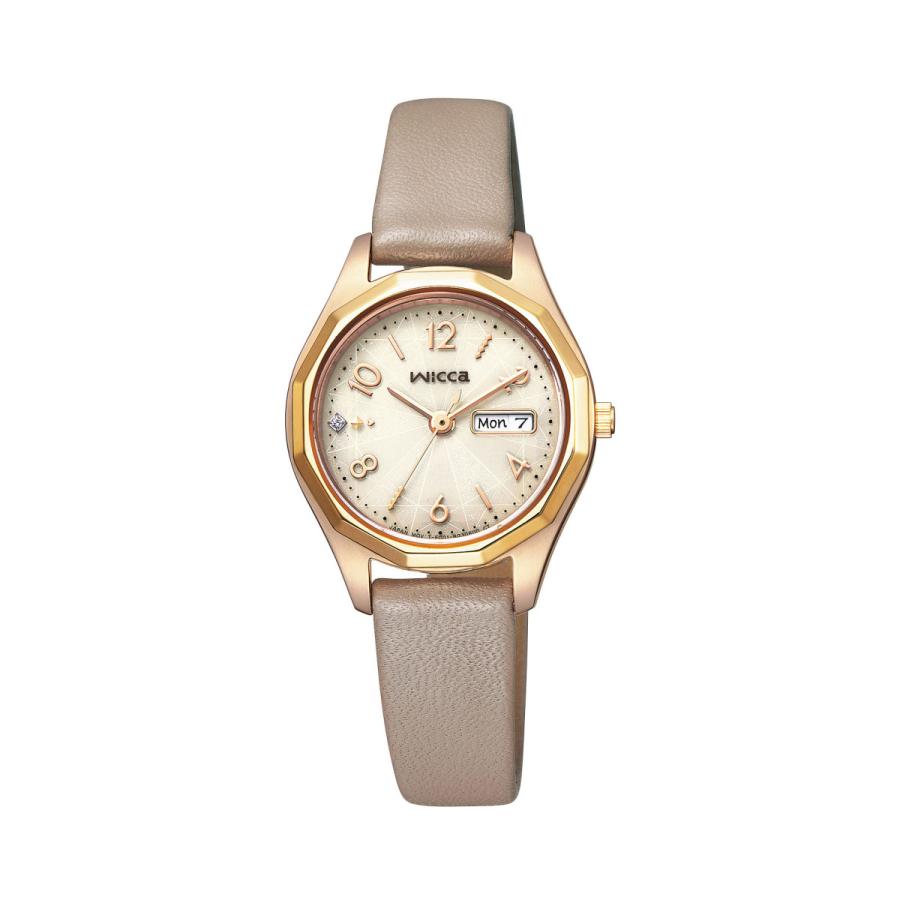 シチズン wicca（ウィッカ）　ソーラーテック　［ソーラー時計］　デイ＆デイト   KH3-525-90 | CITIZEN | 01