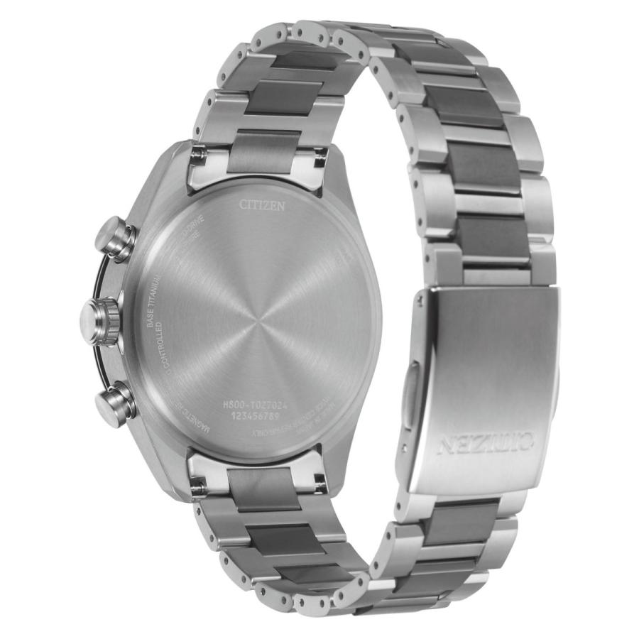 シチズン ATTESA（アテッサ） エコ・ドライブ電波時計 ［ソーラー電波時計］ ダイレクトフライト ACT Line  ブルー/ブラック AT8186-51L | CITIZEN | 02