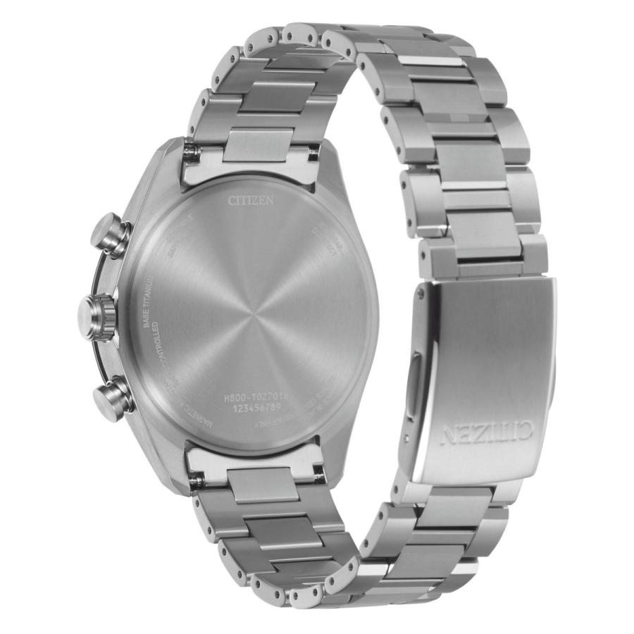 シチズン ATTESA（アテッサ） エコ・ドライブ電波時計 ［ソーラー電波時計］ ダイレクトフライト ACT Line  グリーン/シルバー AT8181-63W | CITIZEN | 02