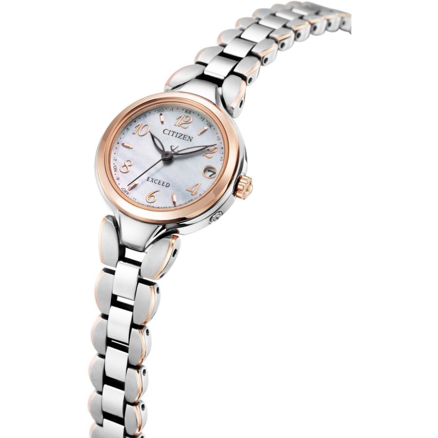 シチズン EXCEED（エクシード） エコ・ドライブ電波時計 ［ソーラー電波時計］ Titania Happy Flight   ES9474-59W | CITIZEN | 04