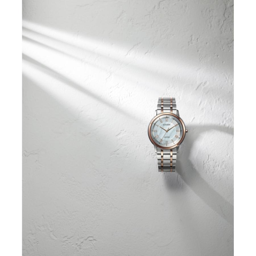 シチズン EXCEED（エクシード） エコ・ドライブ ［ソーラー時計］ 年差±10秒  ライトシルバー×ピンクゴールド AR4004-71D | CITIZEN | 05