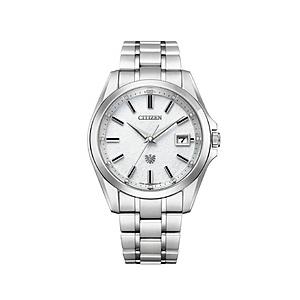 シチズン The CITIZEN（ザ・シチズン） 高精度エコ・ドライブ［ソーラー時計］ 年差±5秒   AQ4091-56A | CITIZEN