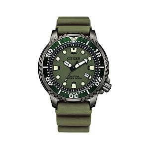 シチズン PROMASTER（プロマスター）  エコ・ドライブ時計［ソーラー時計］ MARINEシリーズ  文字盤：グリーン BN0157-11X | CITIZEN