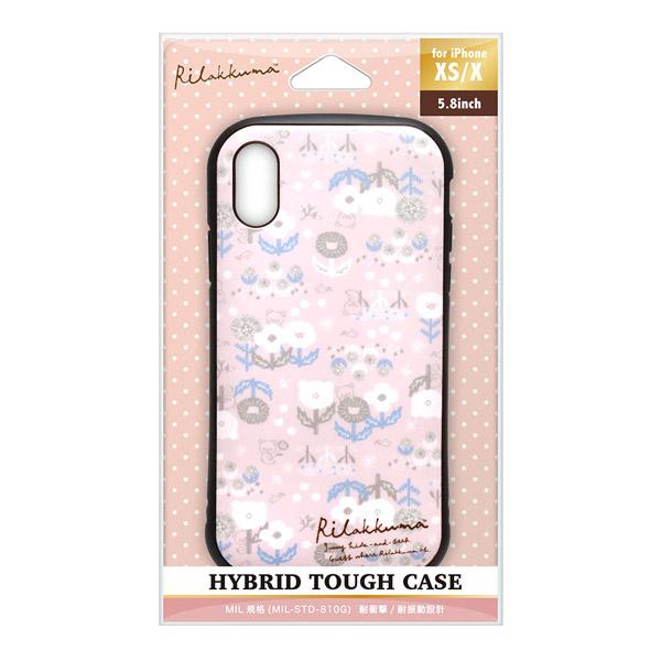 PGA iPhone XS/X用 ハイブリッドタフケース リラックマ/かくれんぼ YY02301 [振込不可] | PGA | 01