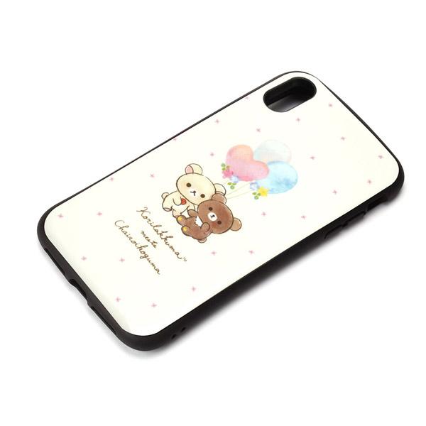 PGA iPhone XS Max用 ハイブリッドタフケース YY02903 コリラックマ meets チャイロイコグマ [振込不可] | PGA | 02