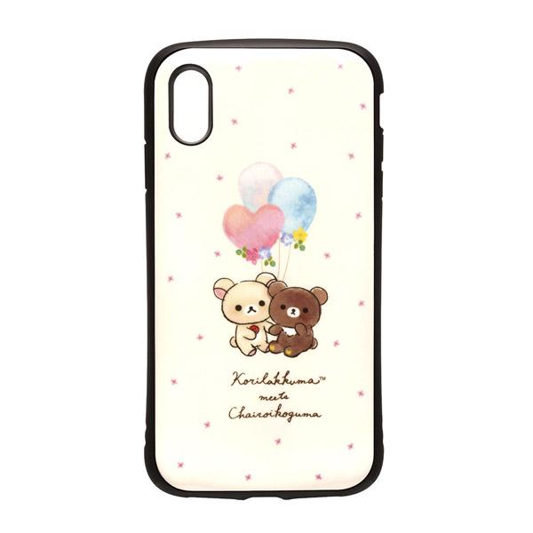 PGA iPhone XS Max用 ハイブリッドタフケース YY02903 コリラックマ meets チャイロイコグマ [振込不可] | PGA | 03