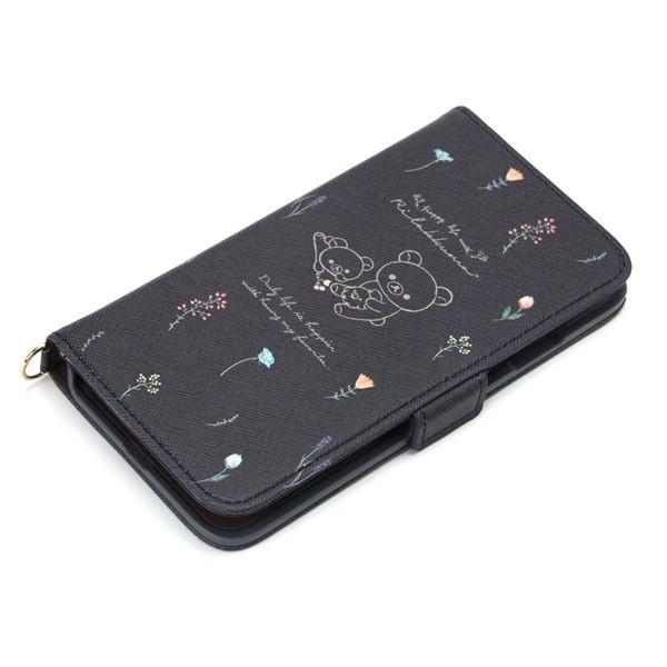 PGA iPhone XS Max用 フリップカバー YY03002 リラックマ/リラックマスタイル ボタニカル 【sof001】 [振込不可][代引不可] | PGA | 01